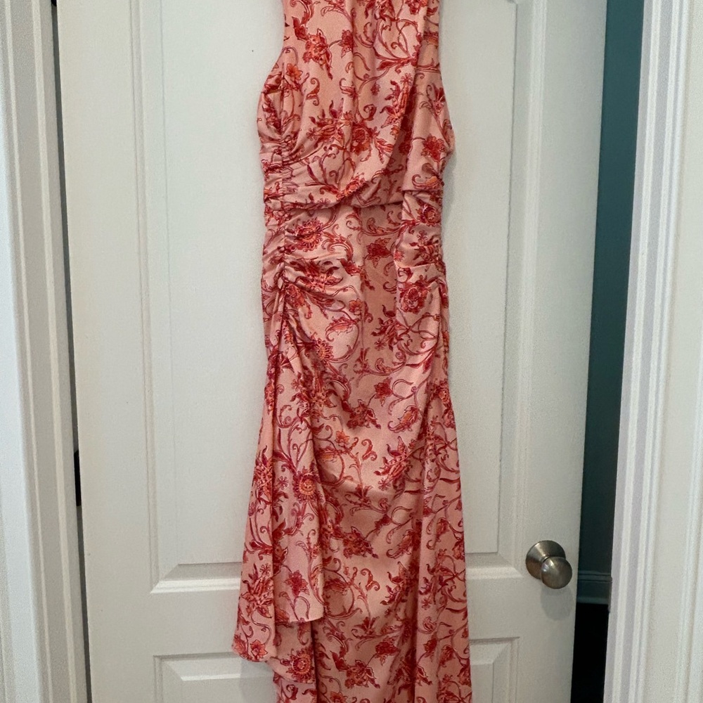 Cinq à Sept  Pink Floral Dress